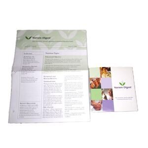 Nurses Digest Nutrition Wound Healing and Older Adults DVD Educational 2006